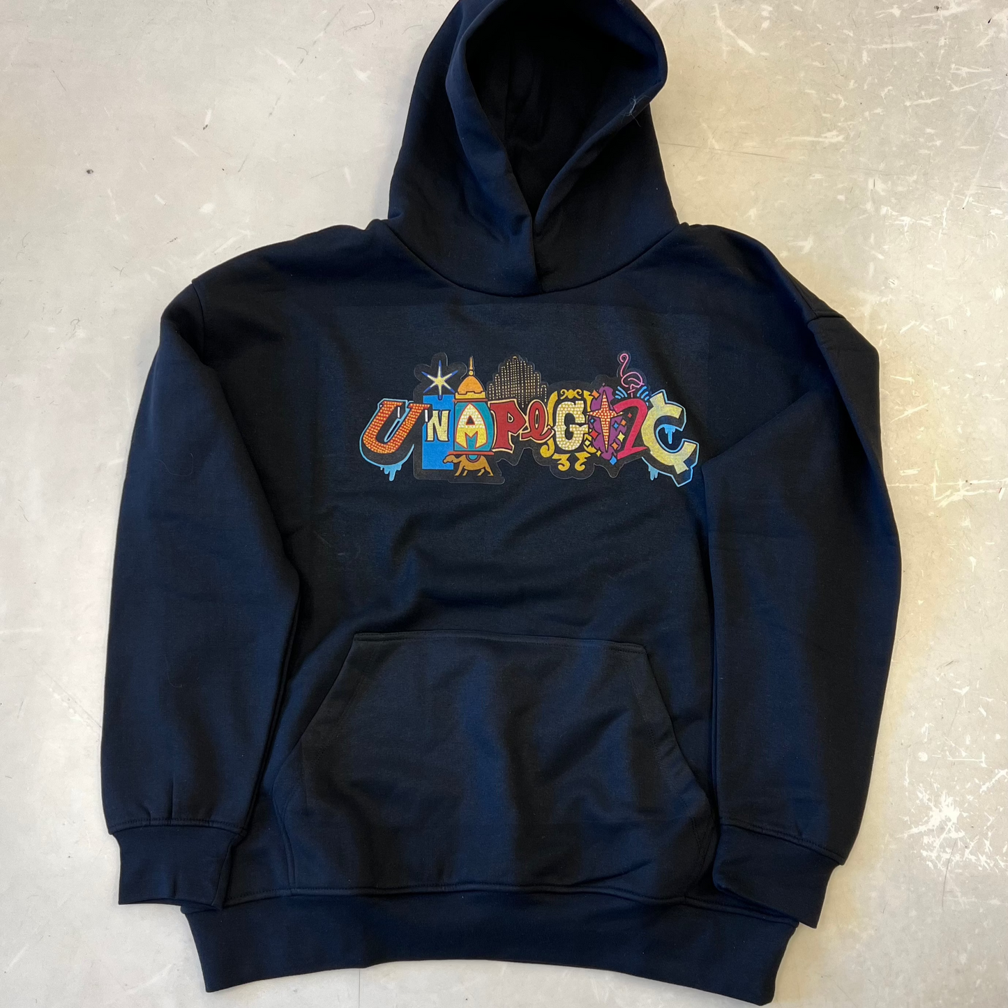 UNAPLGTIC DTLV THEME HOODIE